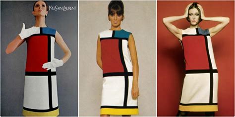 collezione mondrian yves saint laurent|yves saint laurent mondrian collection.